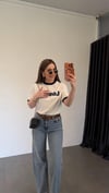 Koste Baskılı T-shirt Lacivert