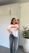 Koste Baskılı T-shirt Turuncu