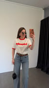 Koste Baskılı T-shirt Turuncu