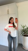 Koste Baskılı T-shirt Turuncu