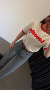 Koste Baskılı T-shirt Turuncu