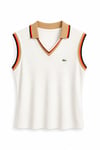 Lakoas Şeritli T-shirt Beyaz