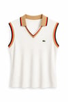 Lakoas Şeritli T-shirt Beyaz