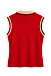 Lakoas Şeritli T-shirt Kırmızı