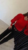 Mirayr Kol Detaylı Ytiko Bluz Kırmızı
