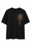 New Boncuklu Payetli T-shirt Lacivert