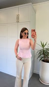 Omuzları Fiyonklu Bluz Pembe