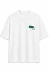 Ön Arka Baskılı Lcs T-shirt Ekru