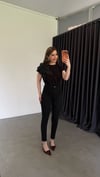 Önü Fleto Cepli Skinny Jean Füme
