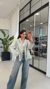 Oversize Kapişonlu Yağmurluk Ceket Sarı