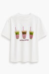 Pink Latte T-shirt Ekru