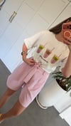 Pink Latte T-shirt Ekru