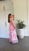 Pinqu Katlı Elbise Pembe