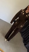 Pinterestt Triko Hırka Acı Kahve