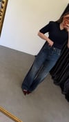 Premium Ön Arka Full Taşlı Jean Mavi