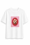 Rose Bloom T-shirt Beyaz