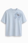 Sunflower Taşlı T-shirt Mavi