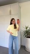 Sunflower Taşlı T-shirt Sarı