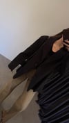 Svart Blazer Ceket Siyah