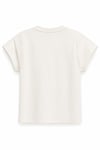 Taş Yakalı Modal Vatkalı T-shirt Ekru