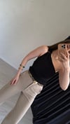 Tek Omuz Aksesuarlı Bluz Siyah