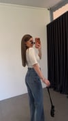 V Yaka Vatkalı Modal Bodysuit Ekru