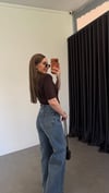V Yaka Vatkalı Modal Bodysuit Kahverengi