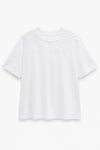 Vina Payet İşlemeli T-shirt Beyaz