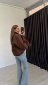Viral Puf Mont Kahverengi