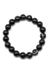Akik Doğal Taş Bileklik 10 mm Küre Kesim - BLK-2522