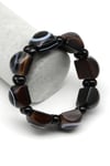 Akik Doğal Taş Bileklik 20 x 20 mm Özel Kesim - BLK-2290