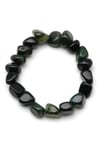 Akik Doğal Taş Bileklik 7 x 13 mm Özel Kesim - BLK-2358