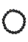 Akik Doğal Taş Bileklik 8 mm Küre Kesim - BLK-2501