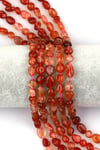 Akik Doğal Taş Dizi 5 x 10 mm Mercimek Kesim
