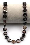 Akik Doğal Taş Dizi 5 x 10 mm Yassı Kesim