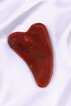 Akik Doğal Taş Gua Sha Yüz Masaj Taşı