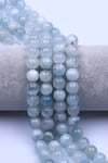 Akuamarin Doğal Taş Dizi 10 mm Küre Kesim - DZ-1475