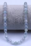 Akuamarin Doğal Taş Dizi 6 mm Küre Kesim - DZ-1477