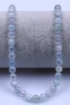 Akuamarin Doğal Taş Dizi 6 mm Küre Kesim - DZ-1477