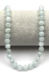 Akuamarin Doğal Taş Dizi 8 mm Küre Kesim - DZ-0856