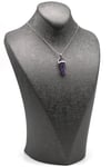 Ametist Doğal Taş Çivi Model Kolye