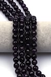 Ametist Doğal Taş Dizi 10 mm Fasetli Küre Kesim - DZ-1434