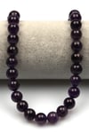 Ametist Doğal Taş Dizi 10 mm Küre Kesim - DZ-0972
