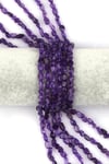 Ametist Doğal Taş Dizi 3 x 6 mm Mercimek Kesim