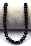 Ametist Doğal Taş Dizi 6 x 8 mm Rondel Kesim - DZ-1484