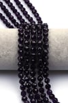 Ametist Doğal Taş Dizi 8 mm Hexagonel Kesim - DZ-1462