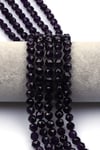 Ametist Doğal Taş Dizi 8 mm Hexagonel Kesim - DZ-1462