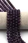 Ametist Doğal Taş Dizi 8 mm Küre Kesim - DZ-0968