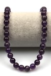 Ametist Doğal Taş Dizi 8 mm Küre Kesim - DZ-0968