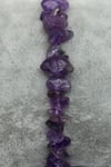 Ametist Doğal Taş Kırıktaş Çelik Klipsli Bileklik